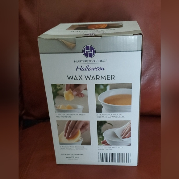 Huntington Home Halloween Jack-o-lantern (Pumpkin) Wax Warmer BNIB - Picture 6 of 7